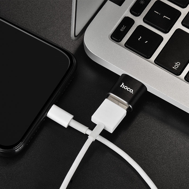 Hoco Adapter Type-C to USB «UA5» charging data transfer convertor Hoco Adapter Type-C to USB «UA5» charging data transfer convertor